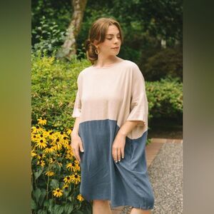 Jackson Rowe Rodina Color block Dress sz‎ M